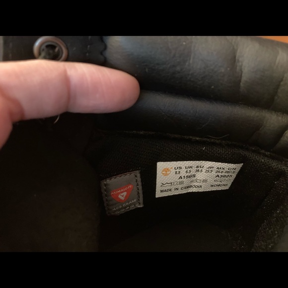 Black Timberland LEFT BOOT ONLY - Picture 4 of 4